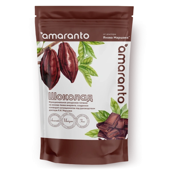 Коктейль АМАРАНТО шоколад, дойпак 450 гр.