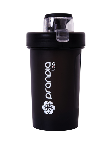 Шейкер чёрный 400 мл
