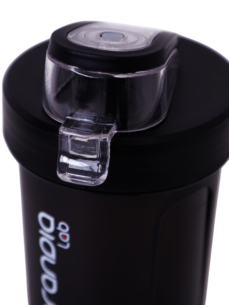 Шейкер чёрный 400 мл